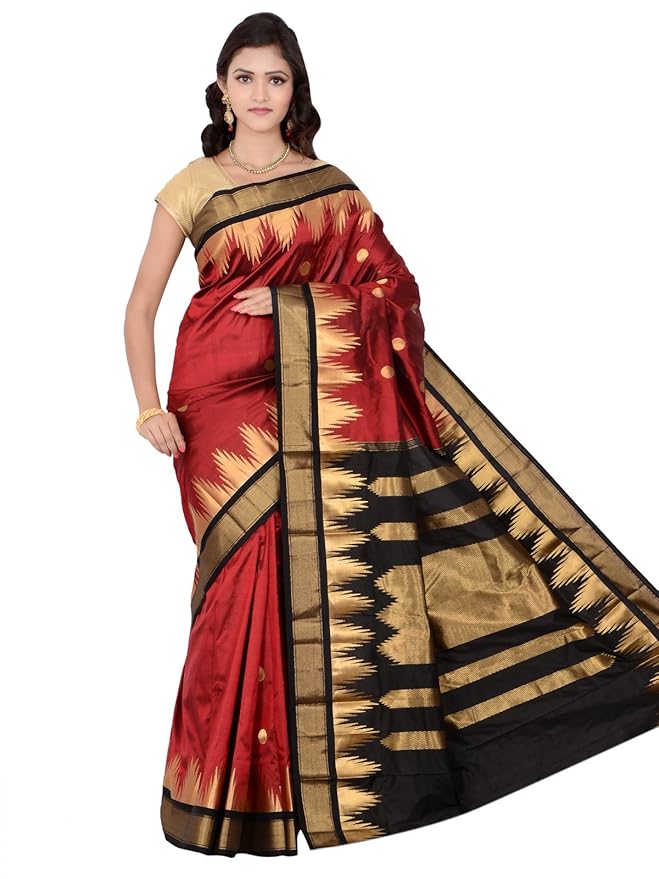 Silk with Blouse Piece Saree